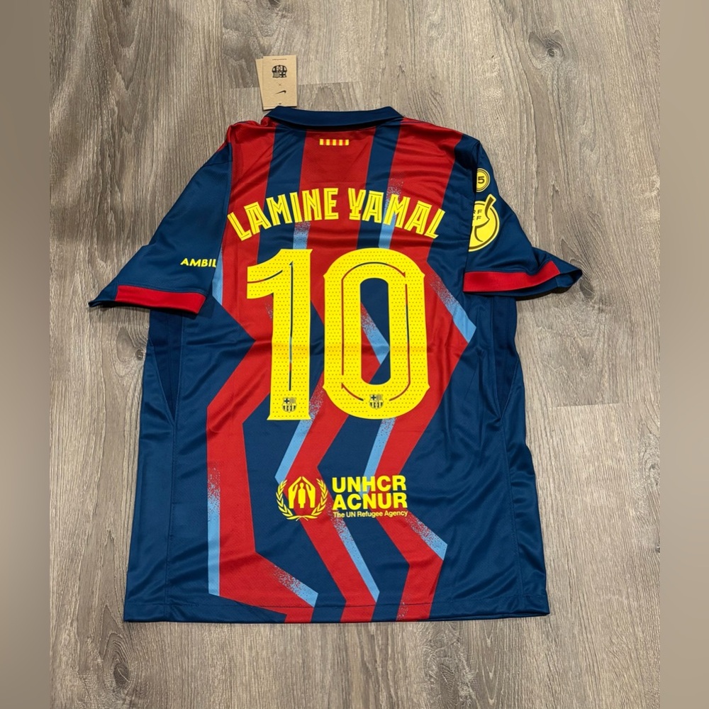 Lamine Yamal Fc Barcelona Fourth Jersey 25/26